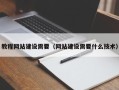 太原教程网站建设需要（网站建设需要什么技术）